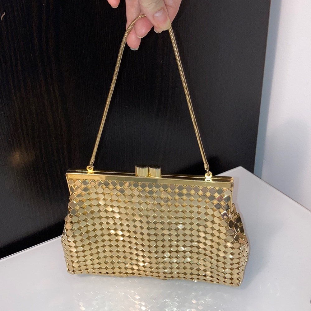 Vintage mesh evening purse